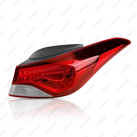 Outer Tail Light Assembly Compatible with 2014-2016 Hyundai Elantra, Passenger Side