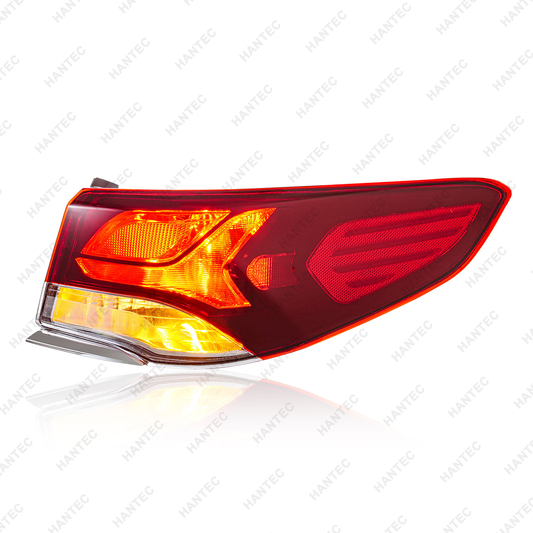 Outer Tail Light Assembly Compatible with 2018 2019 Hyundai Sonata, Passenger Side