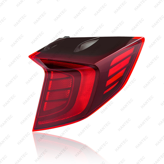 Semi-LED Outer Tail Light Assembly Compatible with 2020-2023 Hyundai Sonata, Passenger Side