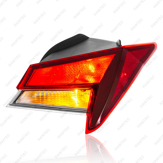 Outer Tail Light Assembly with DRL Compatible with 2021-2025 Hyundai Elantra SE/SEL, Passenger Side