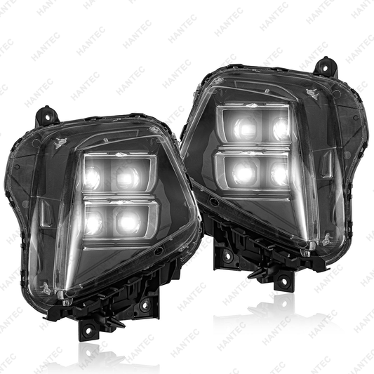 LED Projector Headlight Assembly Compatible with 2022-2024 Hyundai Tucson, Driver & Passenger Side