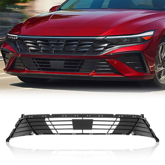 HANTEC Compatible with 24-25 Hyundai Elantra Lower Grille With ACC
