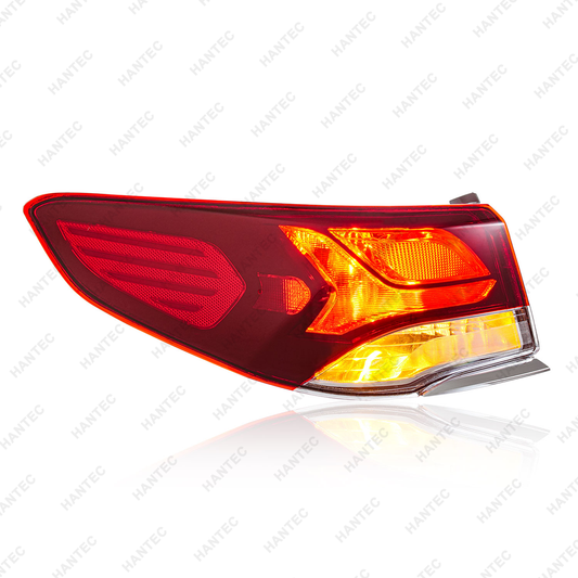 Outer Tail Light Assembly Compatible with 2018 2019 Hyundai Sonata, Driver Side