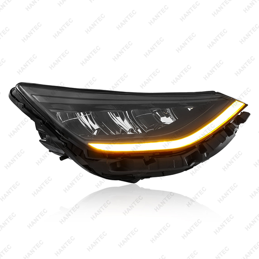 LED Headlight Assembly Compatible with 2020 2021 2022 Hyundai Sonata, Passenger Side