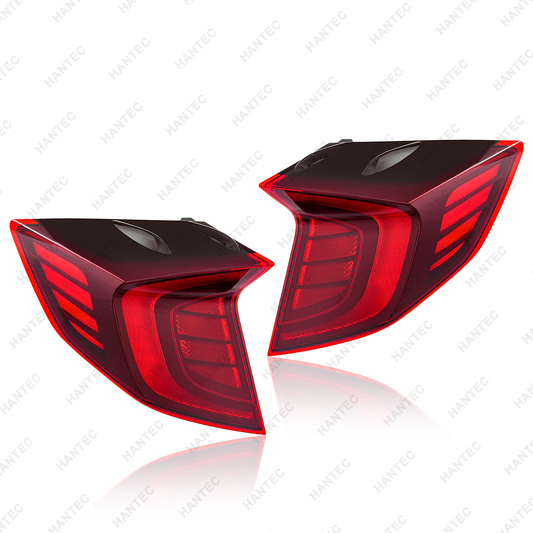 Semi-LED Outer Tail Light Assembly Compatible with 2020-2023 Hyundai Sonata, Driver & Passenger Side