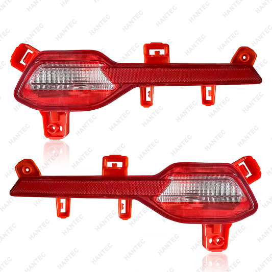 Halogen Rear Bumper Reflector Compatible with 2020 2021 Hyundai Sonata, Driver & Passenger Side